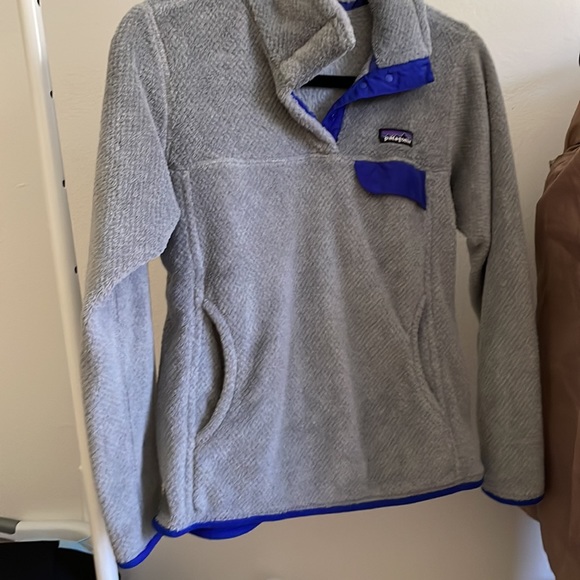 PATAGONIA | Grey Blue Re-tool Snap-t Pullover - Picture 3 of 7
